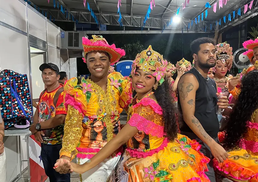 Andrei Santana e Jeisy Pimentel, ambos com 14 anos, o concurso é 'um momento único'